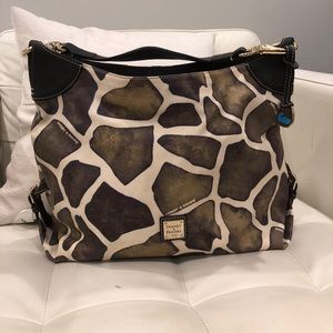 Dooney & Bourke Large giraffe print tote